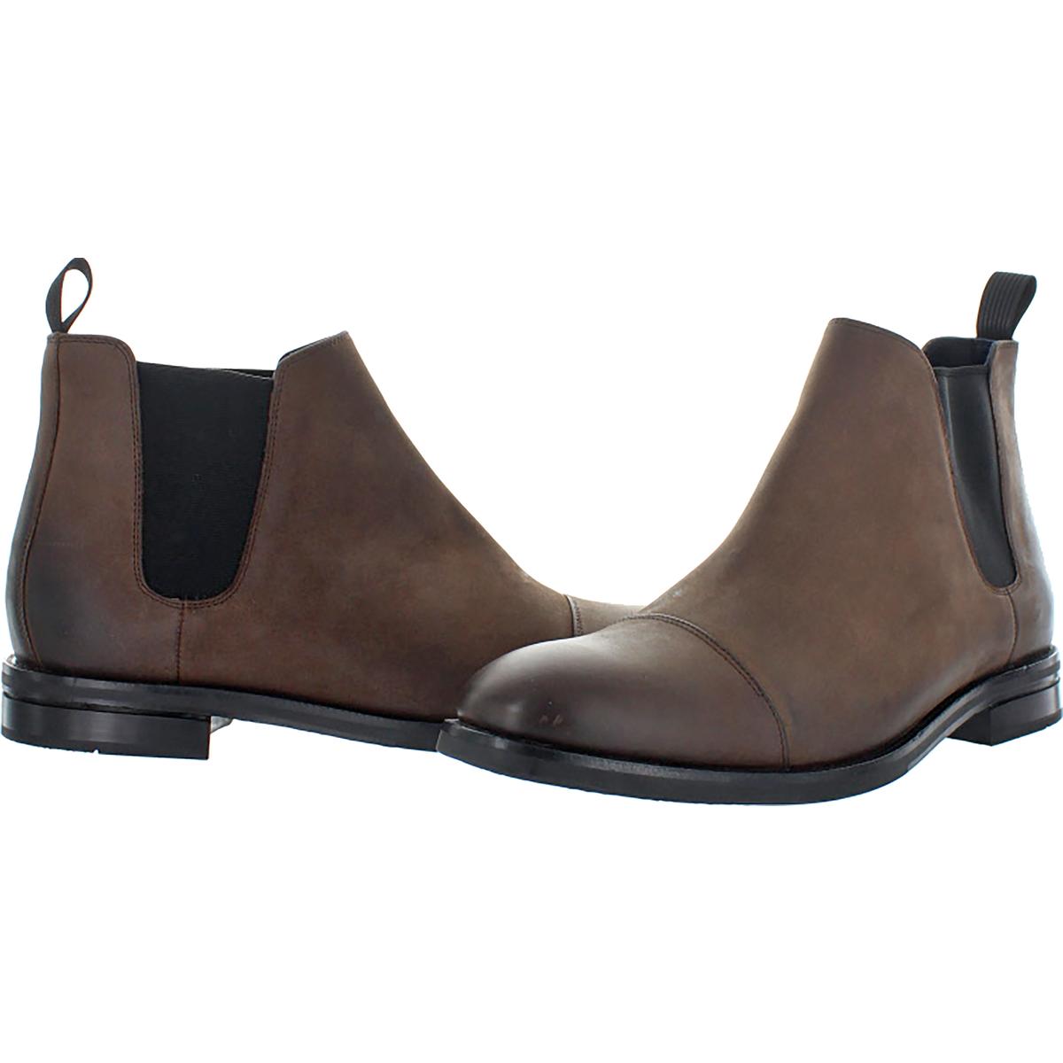 green platform ankle boots