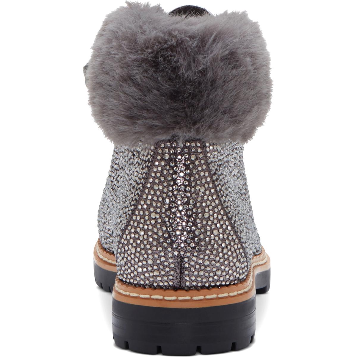 inc women's pravale lace up hiker bling
