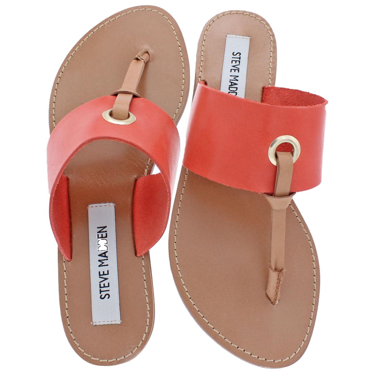 steve madden flat thong sandals