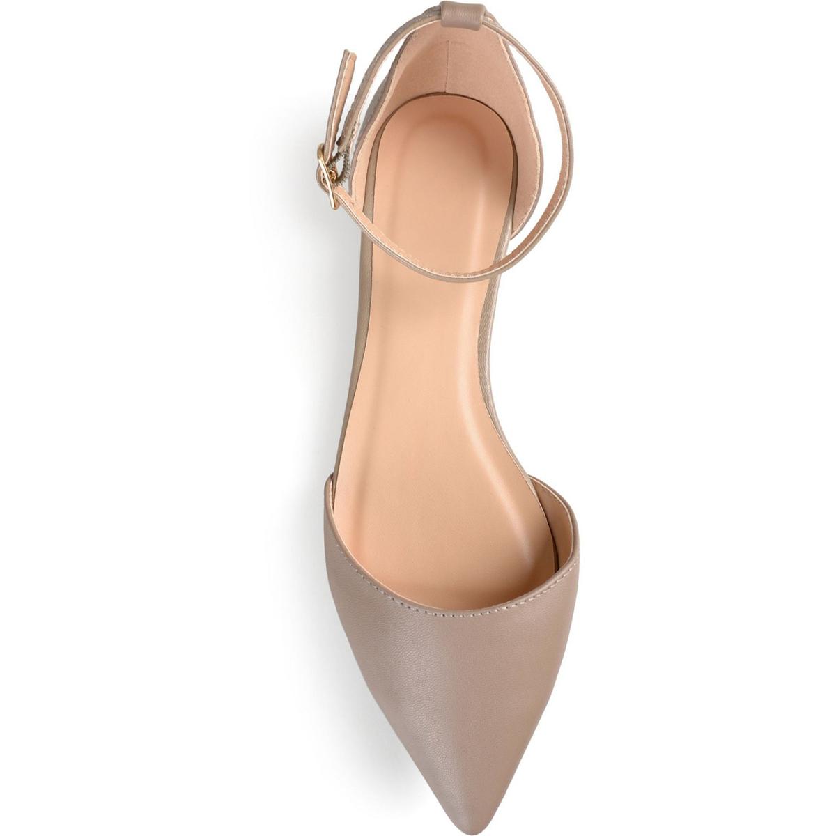 Journee Collection Womens Reba Padded Insole Pointed Toe Flats Shoes BHFO 6137 - Picture 26 of 26