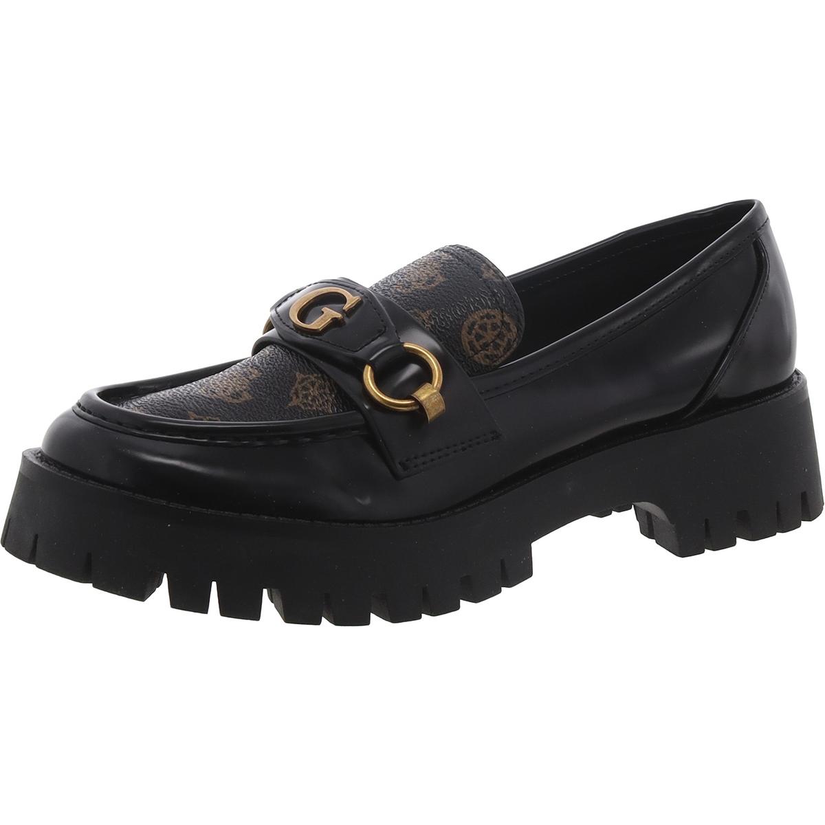 Женские мокасины Guess из искусственной кожи без шнуровки с волочением BHFO 6982