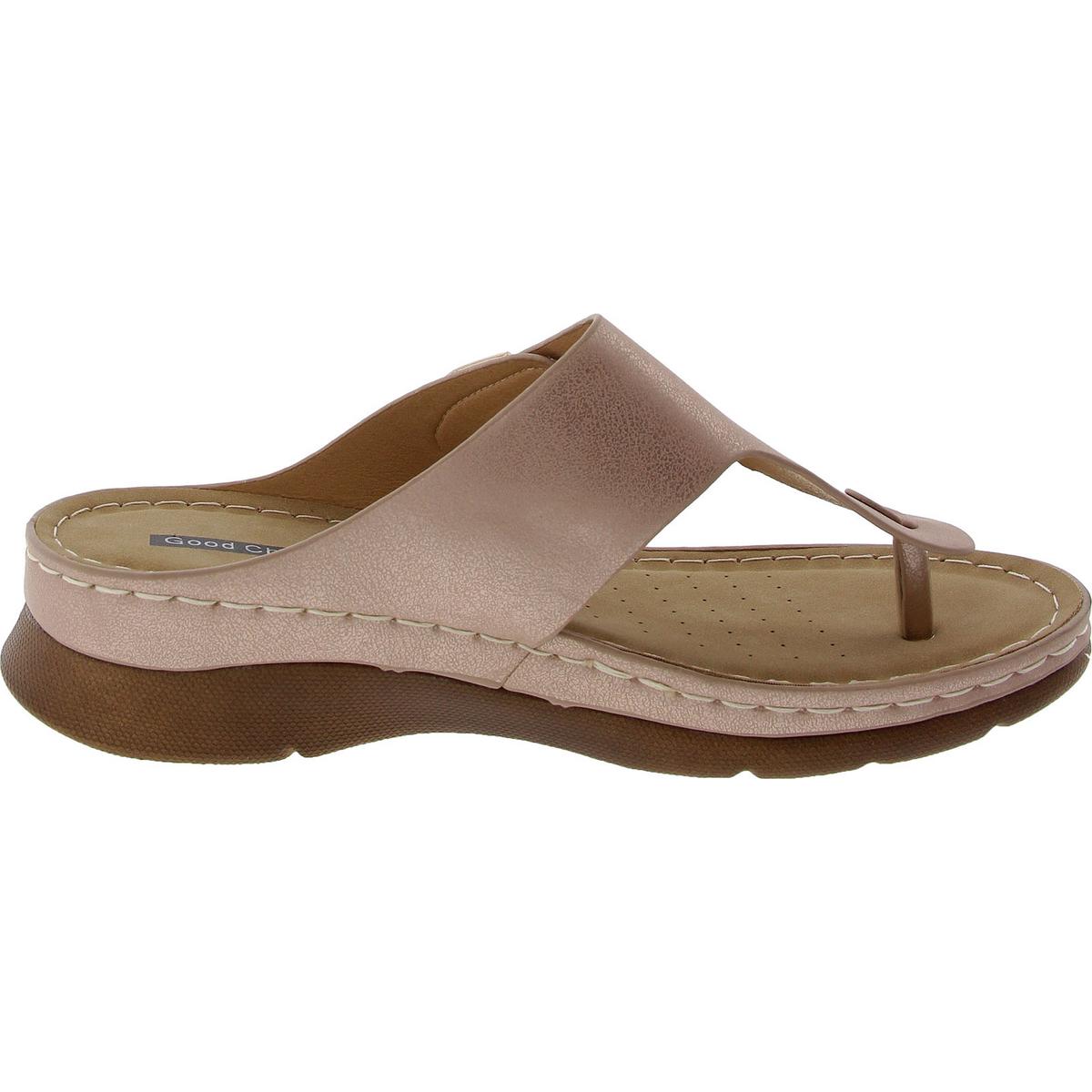 Good Choice Sam Damen-Slipper Kunstleder-Riemensandalen BHFO 1316 - Bild 7 von 11