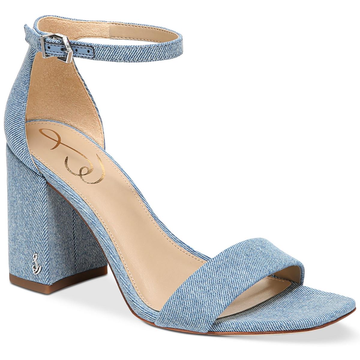 Sam Edelman Womens Daniella Ankle Strap Dress Sandals Shoes BHFO 9023 - Picture 7 of 12