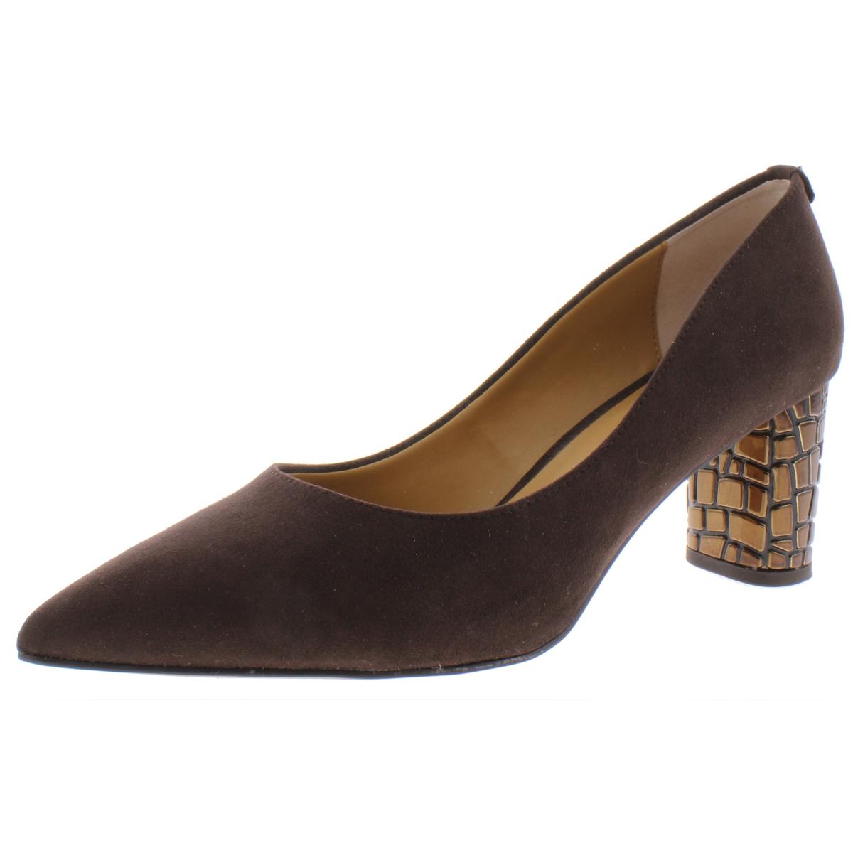 J.Renee Womens VANEETA Brown Dress Heels Shoes 10 Wide (C,D,W) BHFO ...