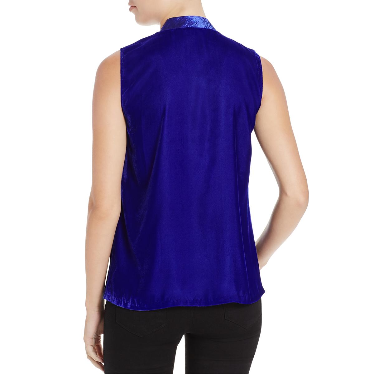 T Tahari Womens Rosalyn V-Neck Special Occasion Shell Blouse Top BHFO