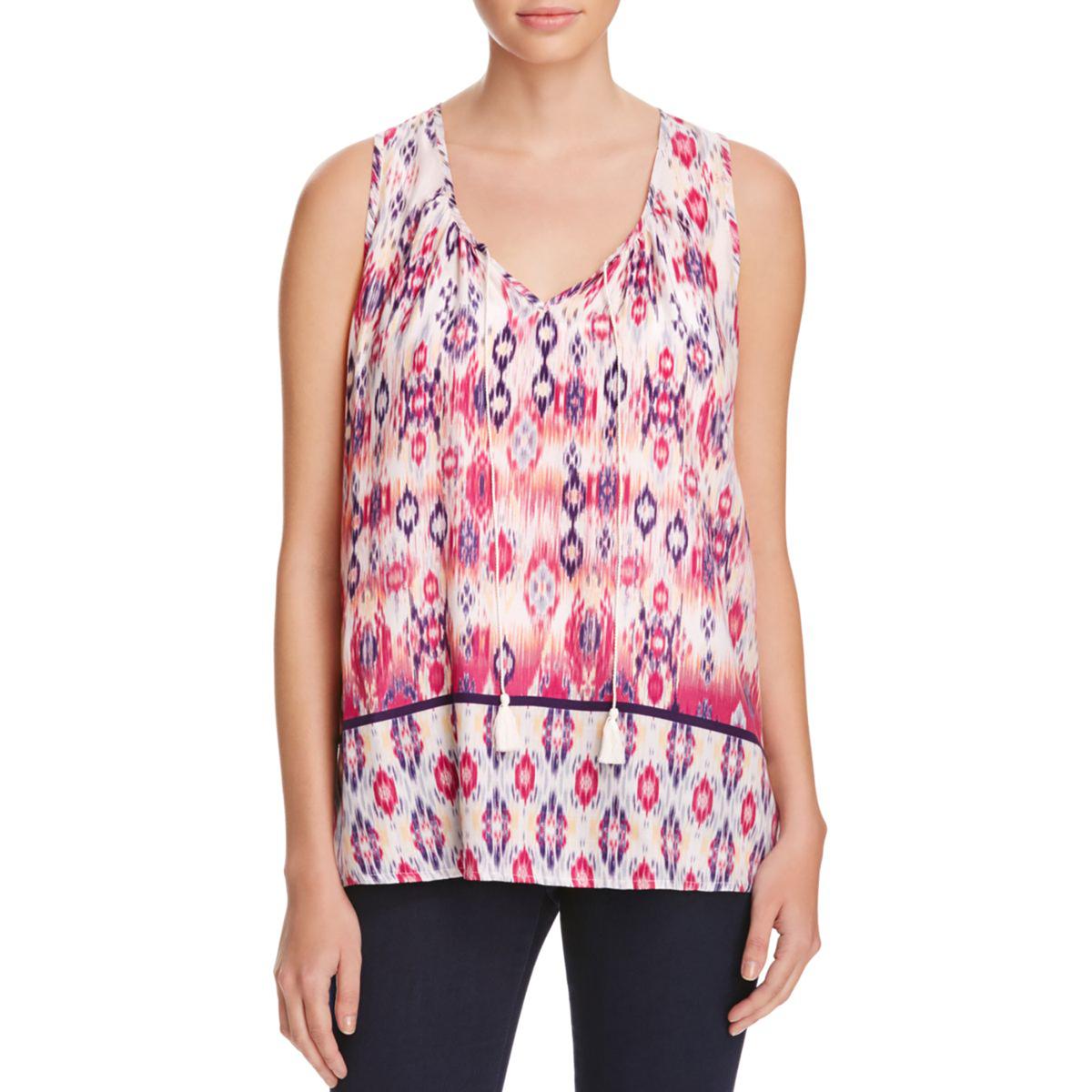 Beach Lunch Lounge 2468 Womens Sophie Printed Sleeveless Tank Top ...