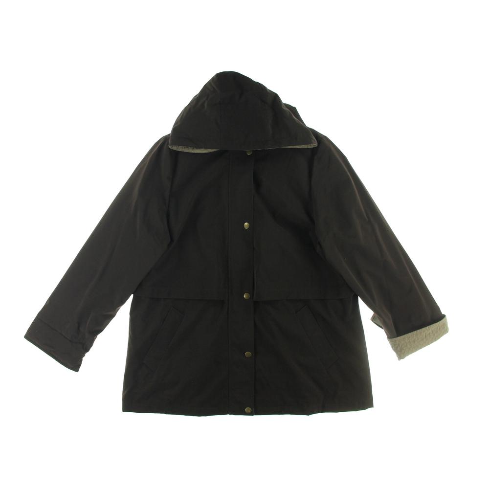 NAUTICA 0927 Womens Contrast Trim Outerwear Coat Jacket Plus BHFO | eBay