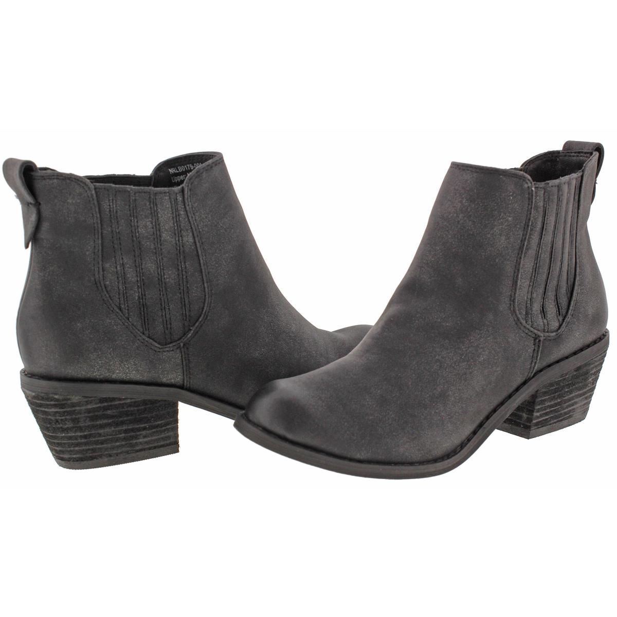 huey booties in almond