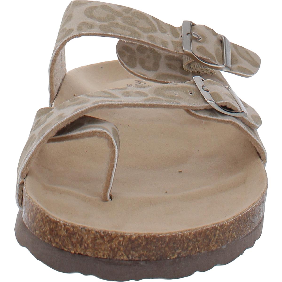 Arizona Jeans Co. Womens Fairhaven Slip On Footbed Sandals Shoes BHFO 7041 | eBay