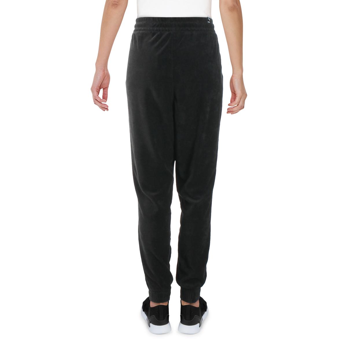 womens black puma sweatpants