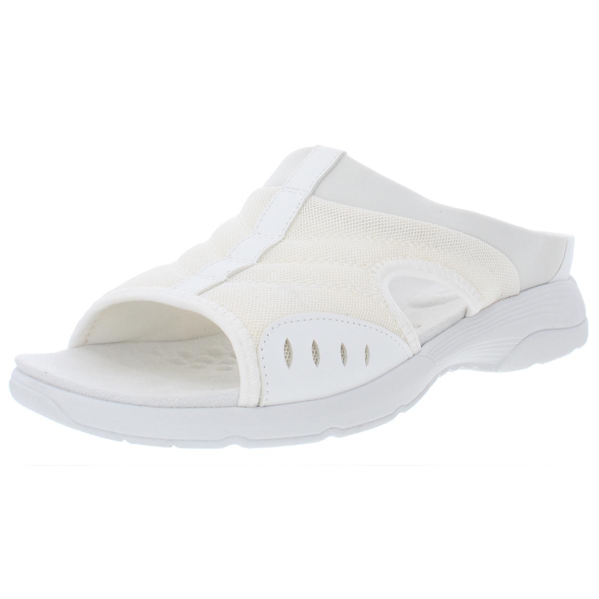 Easy Spirit Womens Traciee 2 Open Toe Stretch Slide Sandals Shoes BHFO ...