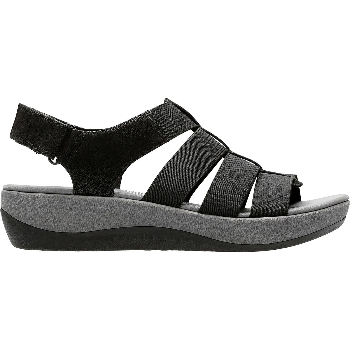 Cloudsteppers by Clarks Womens Arla Shaylie Black Strappy Sandals BHFO ...