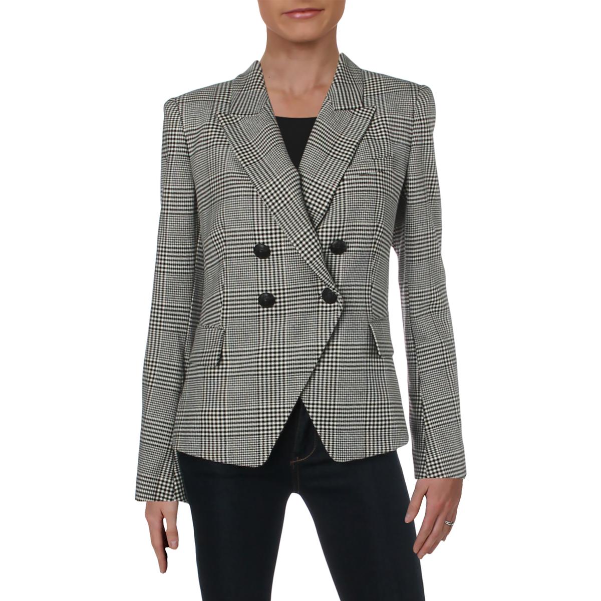 Elie Tahari Womens Lorelei Pinstripe Business Blazer Jacket BHFO 5087