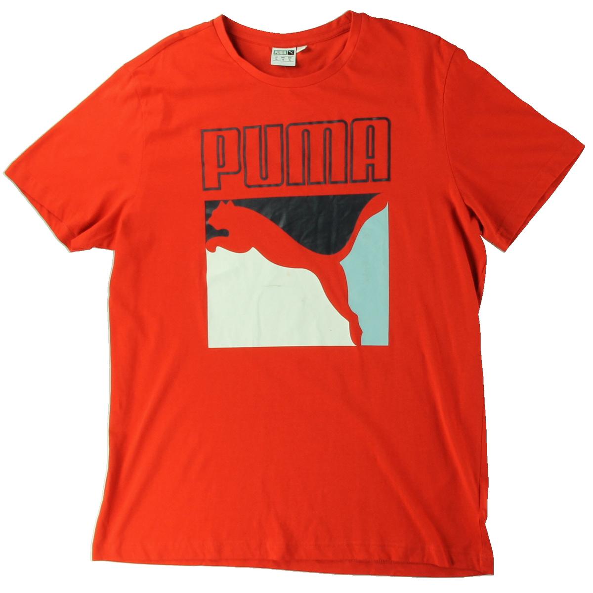 Puma Mens Red Running Fitness Workout T-Shirt Athletic XL BHFO 9710 ...