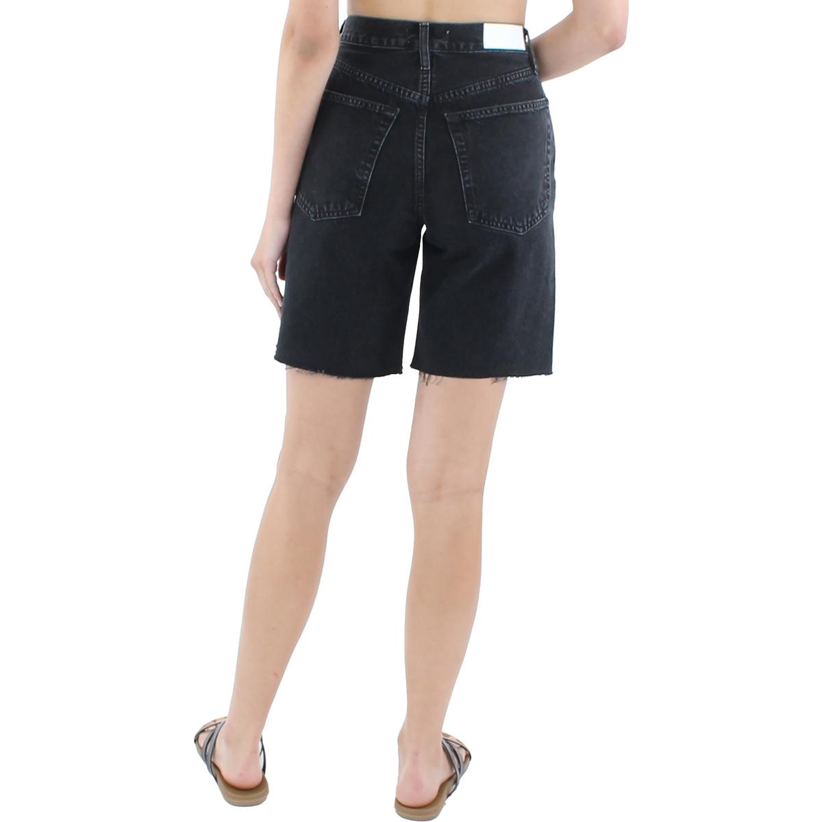 Frayed hot sale bermuda shorts