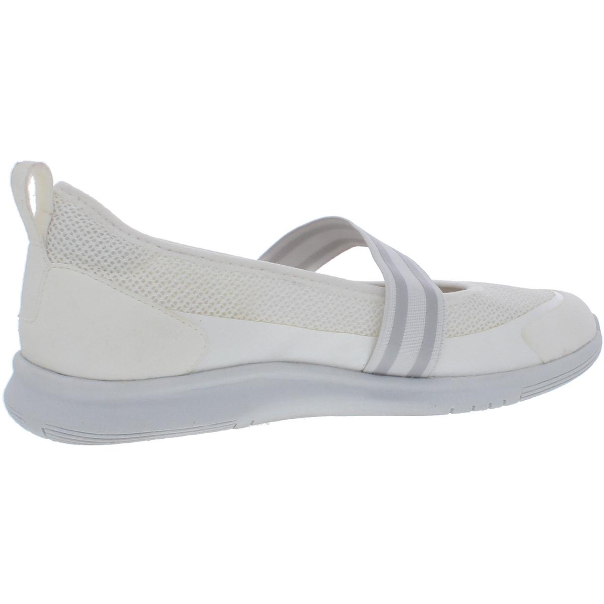 Easy Spirit Womens Gear 2 White Casual Mary Janes Shoes 6 Medium (B,M