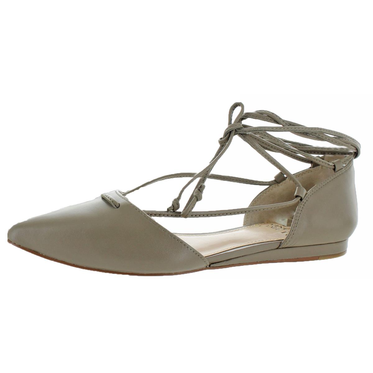 Vince Camuto Womens Hadia Taupe Pointed Toe Flats Shoes 9 Medium (BM) BHFO 3010 Vince Camuto Womens Hadia Taupe Pointed Toe Flats Shoes 9 Medium (BM) BHFO 3010