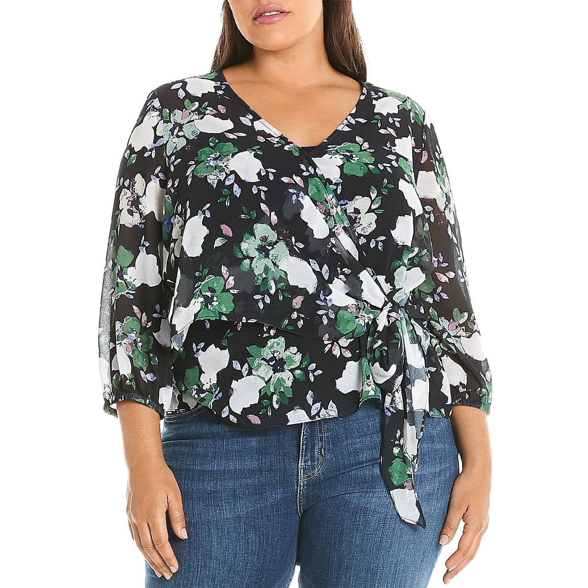 floral dressy tops