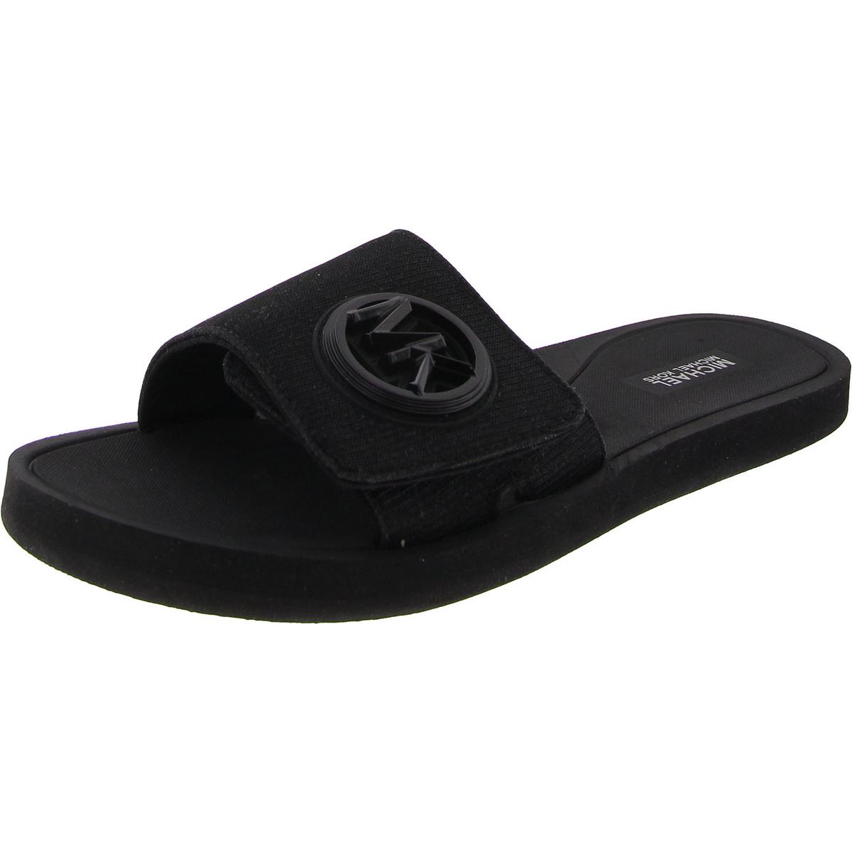 KORS Michael Kors Kids Womens Charm Slide Glitter Slide Sandals Shoes BHFO 8764 - Bild 4 von 6