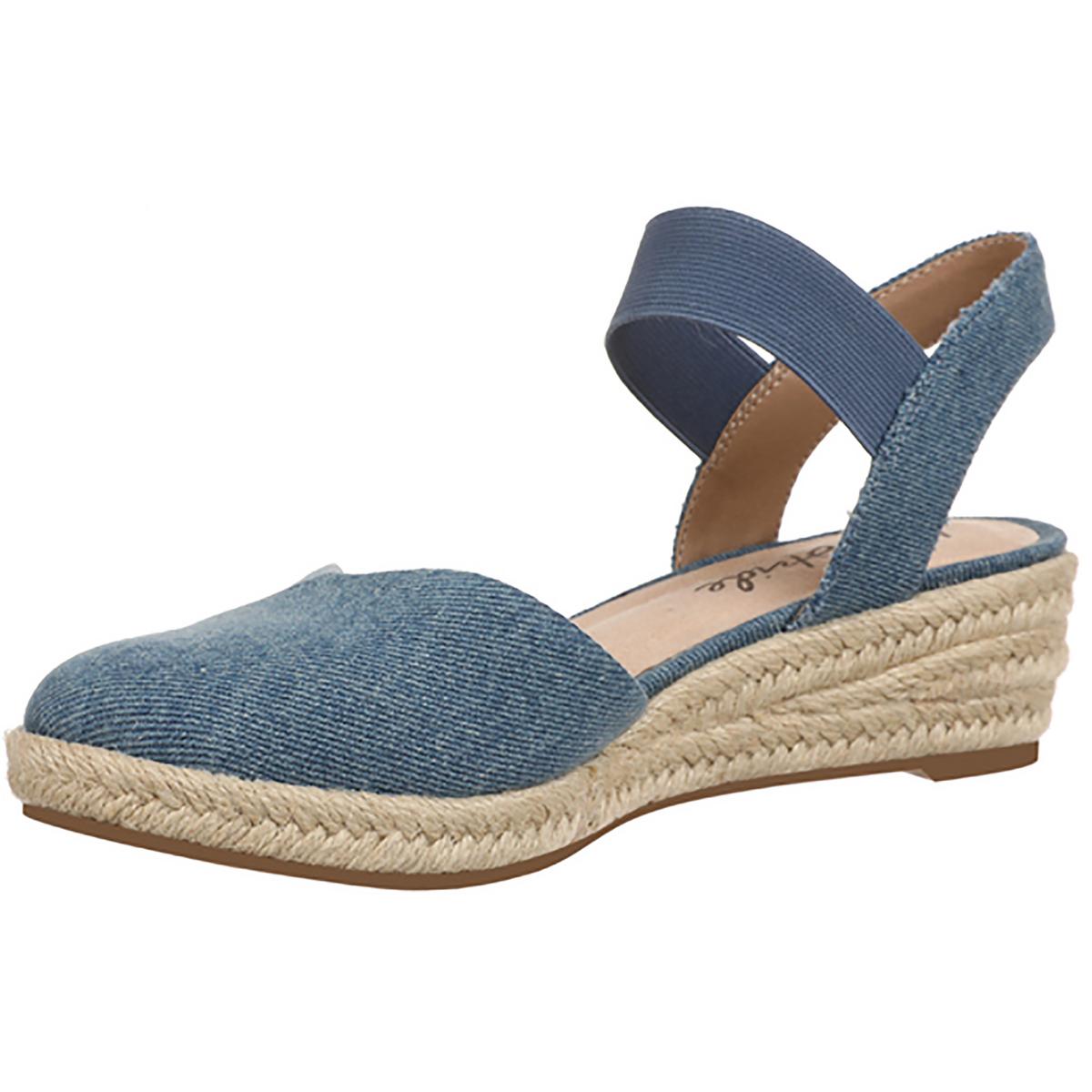 LifeStride Womens Kimmie Ankle Strap Closed Toe Wedge Sandals Shoes BHFO 0231 - Picture 15 of 28