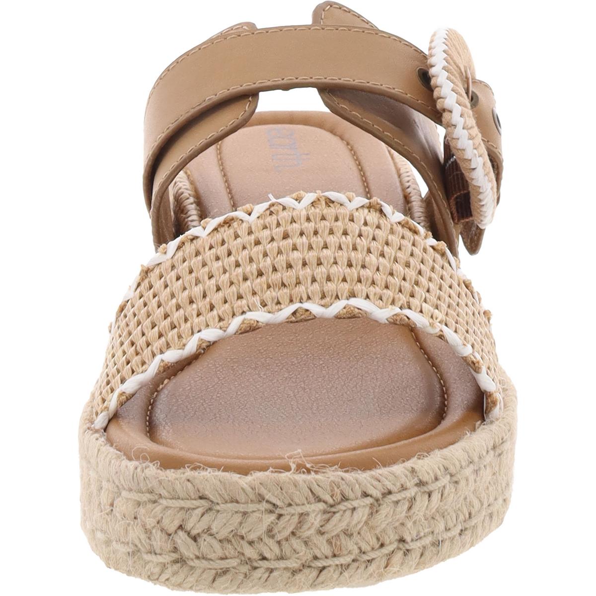 Earth Womens Colla Leather Wedge Platform Slide Sandals Shoes BHFO 3934 - Bild 8 von 9