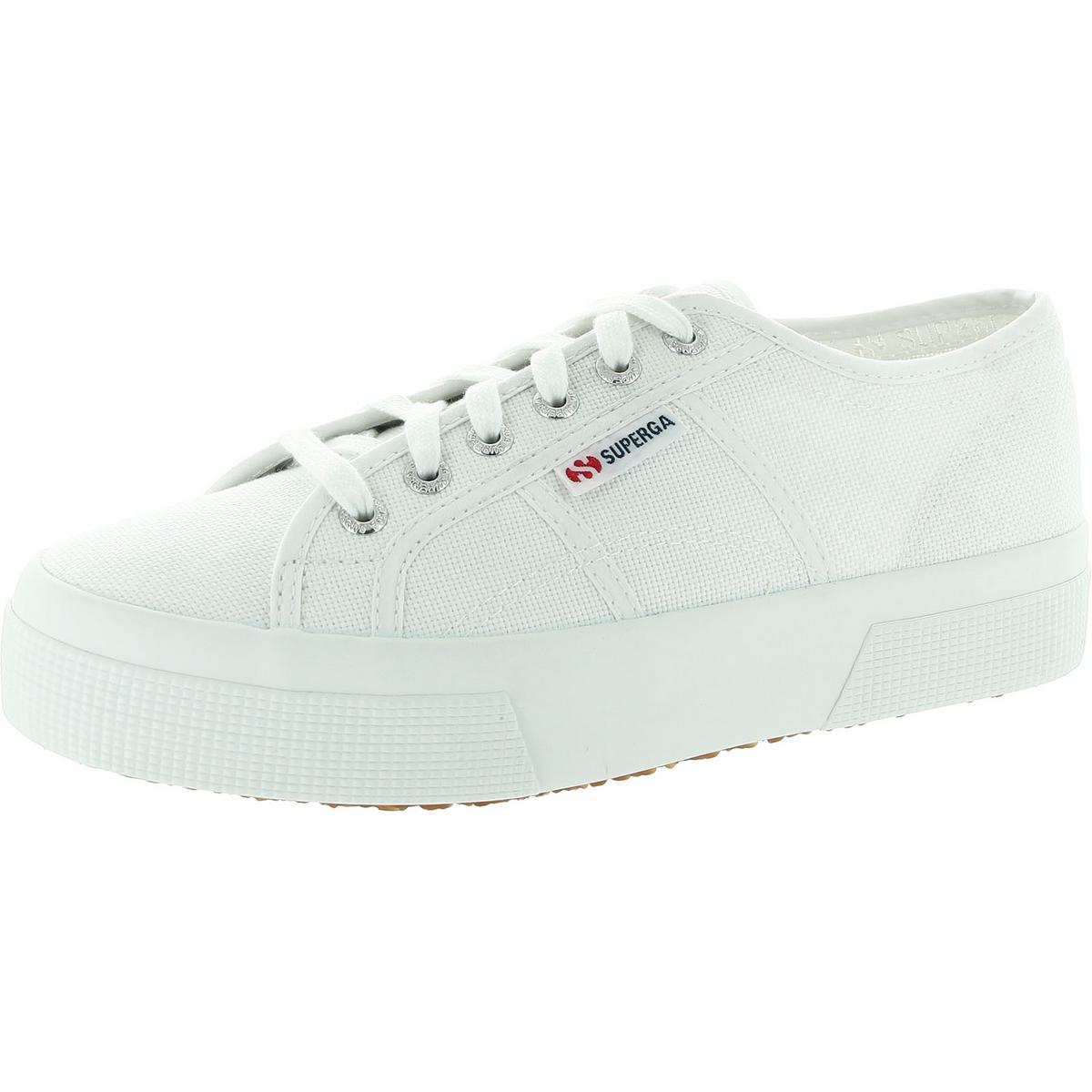 Женские белые повседневные и модные кроссовки Superga 6.5 Medium (B, M) BHFO 2021