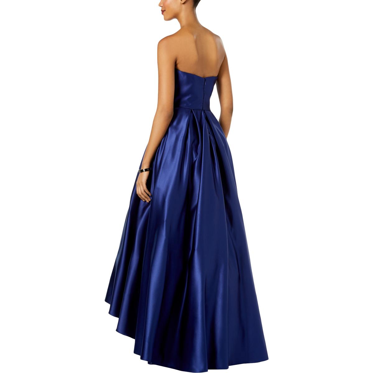 betsy and adam high low gown