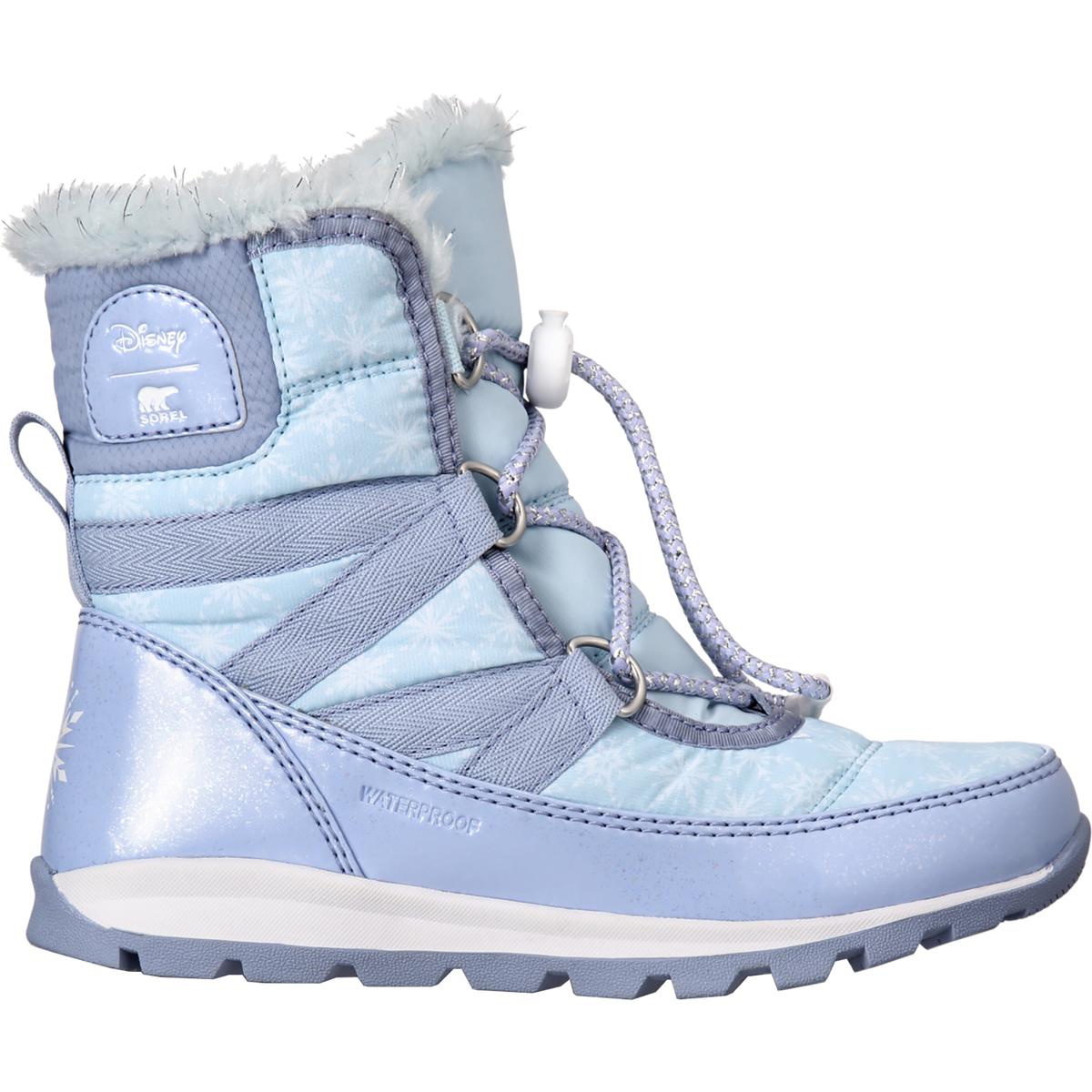 Sorel Girls Disney X Whitney Frozen Elsa Purple Winter Boots Shoes BHFO ...