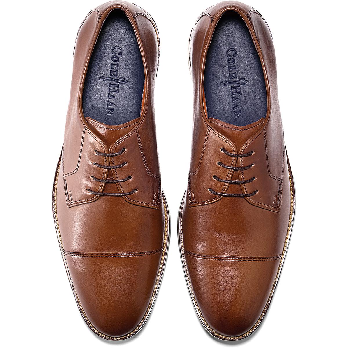 Cole Haan Mens Lenox Hill Brown Cap Toe Oxfords Shoes 15 Cole Haan Mens Lenox Hill Brown Cap Toe Oxfords Shoes 15