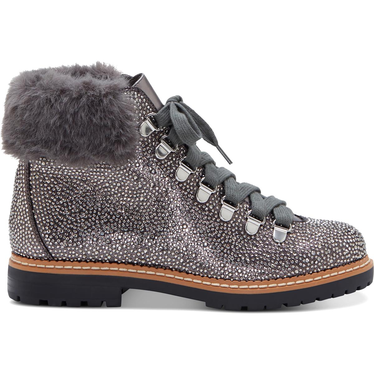 inc women's pravale lace up hiker bling