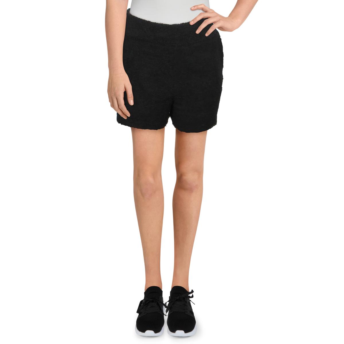 Inc Womens Lounge Shorts Black Size 
