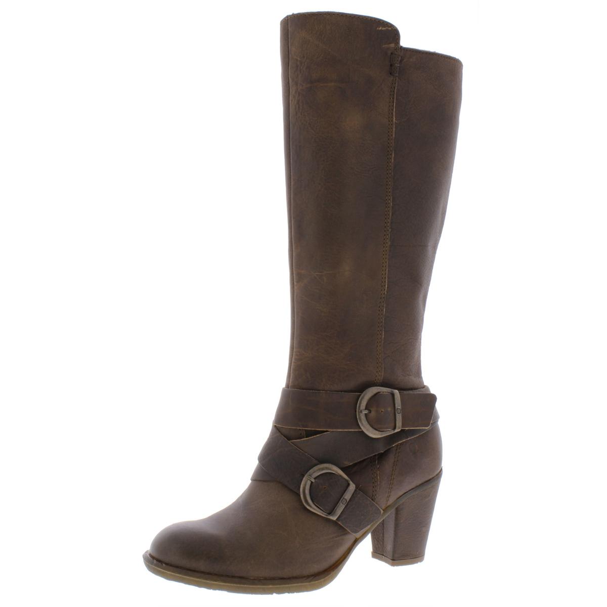 Born Womens Cresent Brown Riding Boots Shoes 8.5 Medium (B,M) 40 EU ...