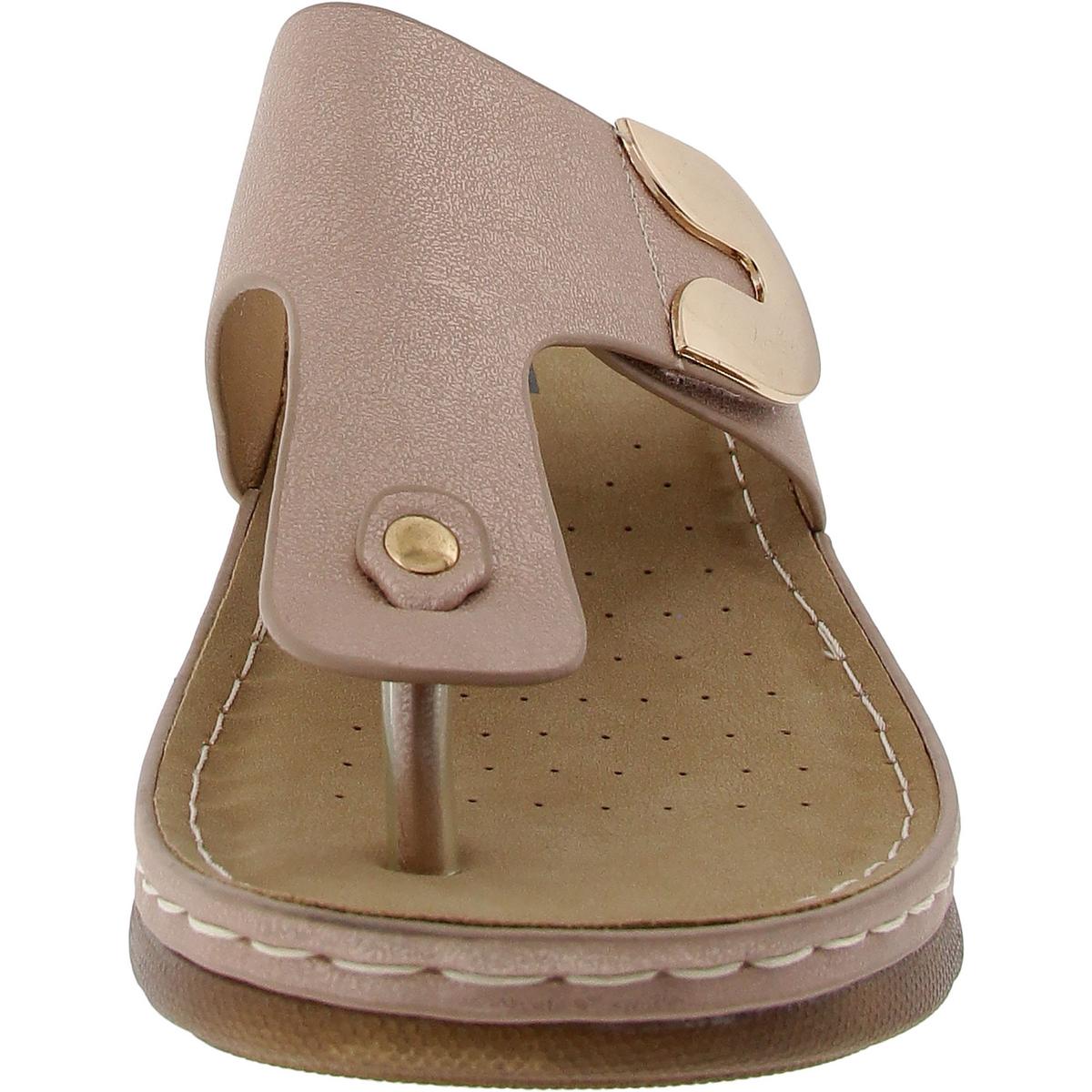 Good Choice Sam Damen-Slipper Kunstleder-Riemensandalen BHFO 1316 - Bild 6 von 11