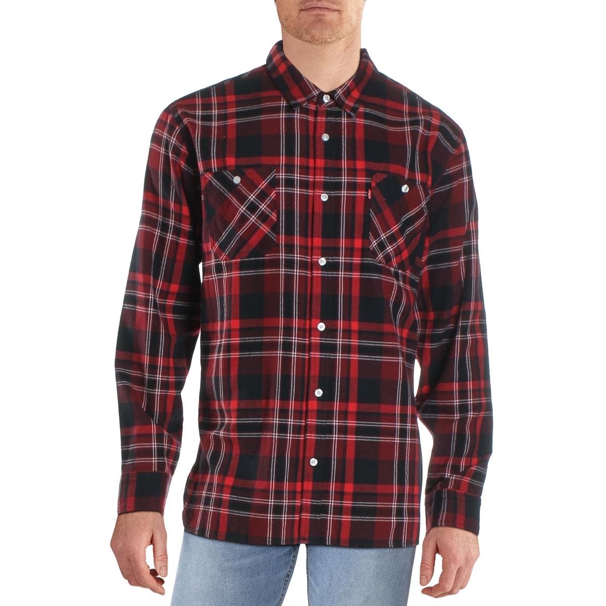 levis mens flannel shirt