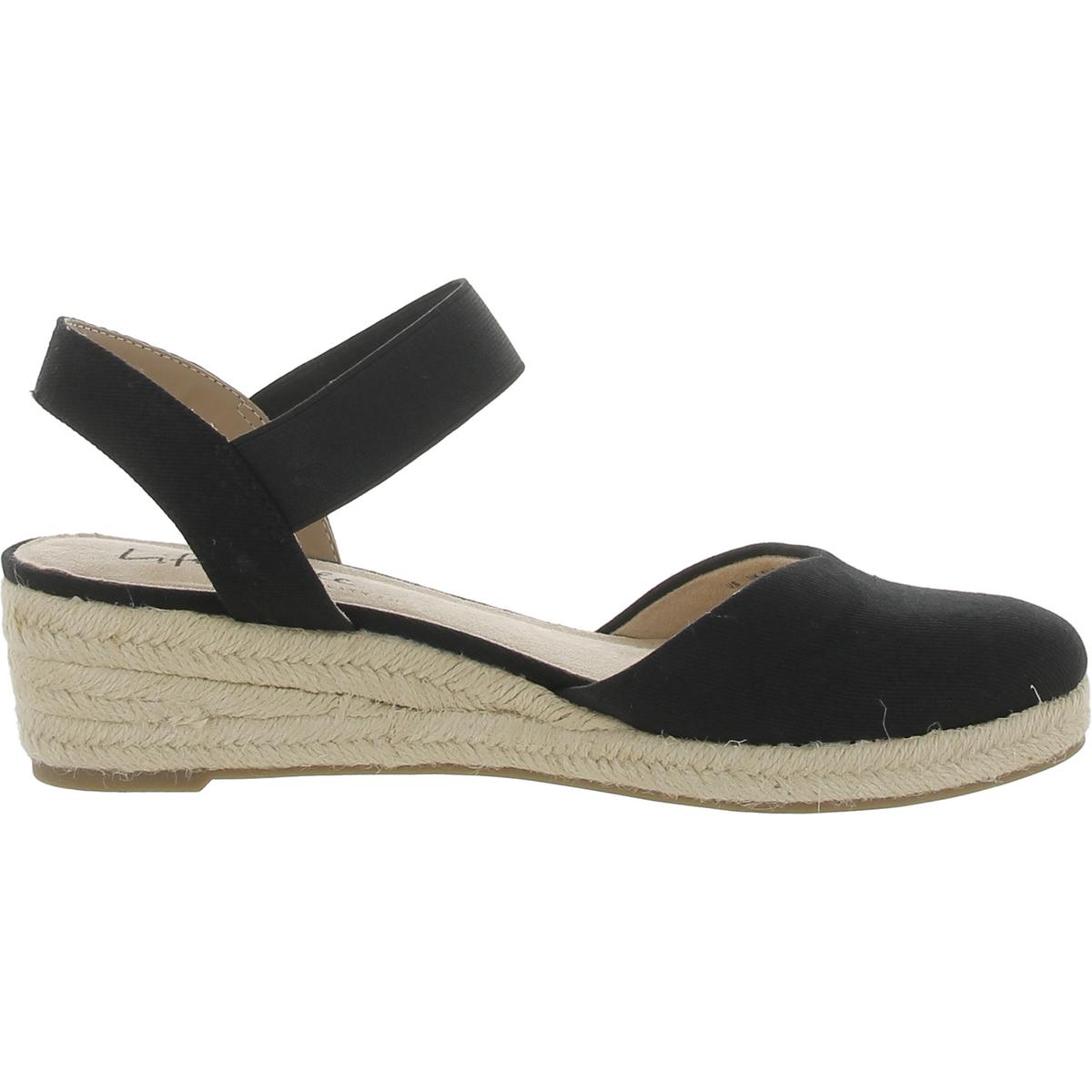LifeStride Womens Kimmie Ankle Strap Closed Toe Wedge Sandals Shoes BHFO 0231 - Picture 8 of 28