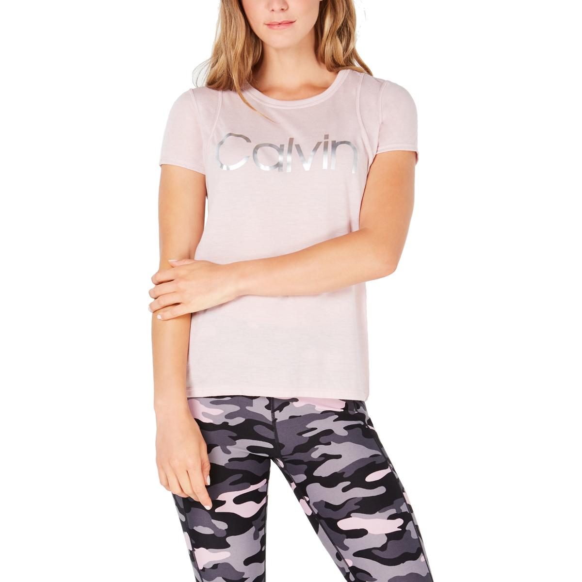 calvin klein performance t shirt women's