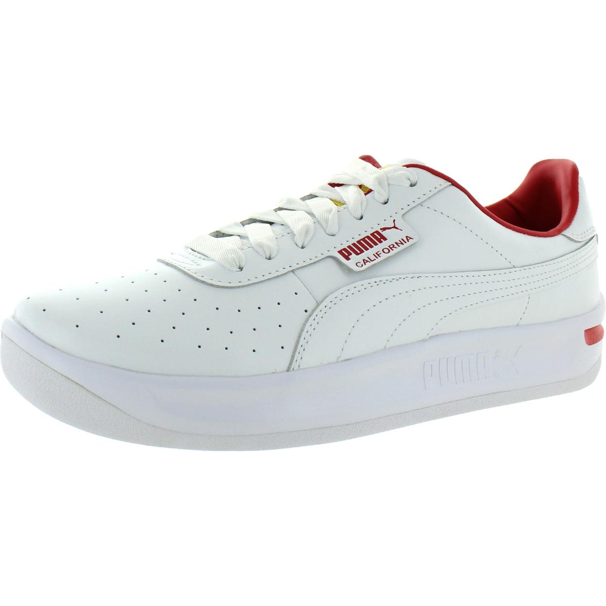 Puma Mens California Drive Thru Leather Fashion Sneakers Puma Mens California Drive Thru Leather Fashion Sneakers