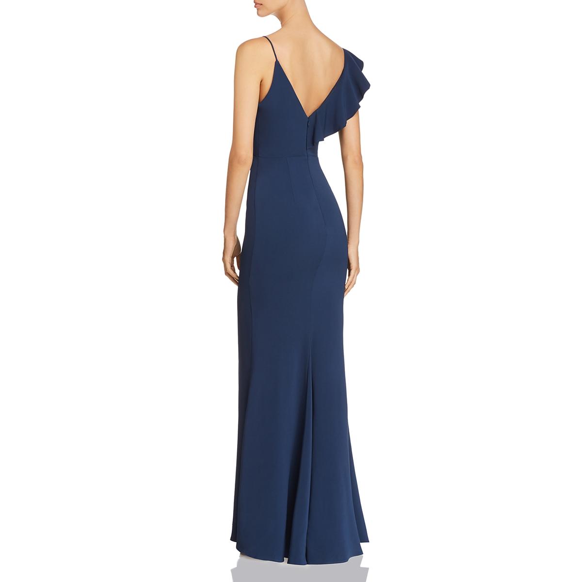 La Maison Talulah Womens Vanity Fair One Shoulder Evening Dress Gown ...