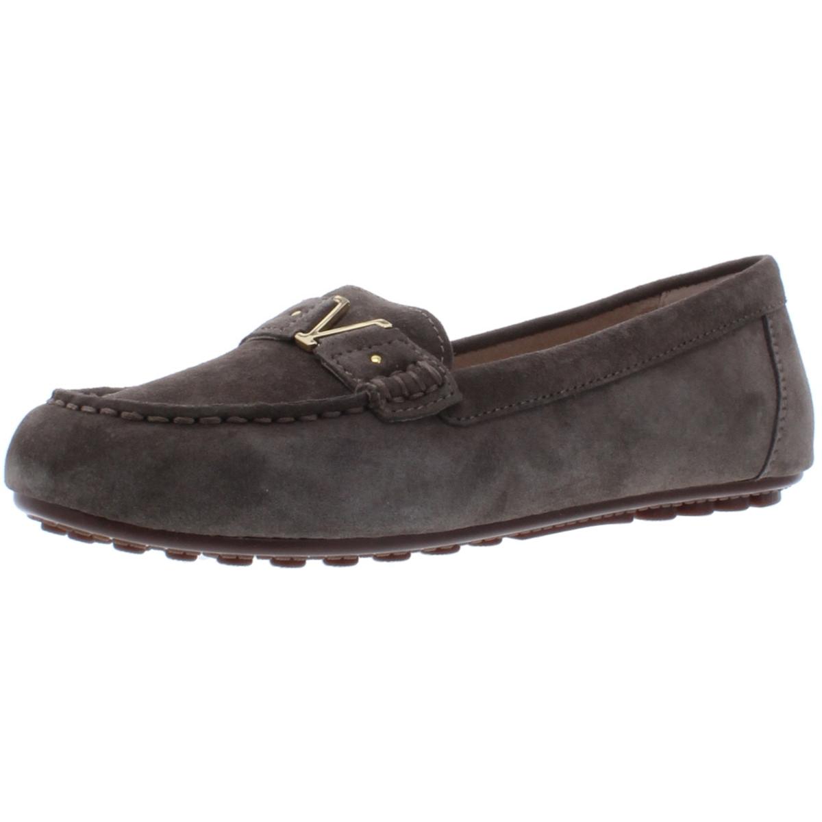 Vionic Womens Hilo Gray Suede Slip On Loafers Shoes 7.5 Medium (B,M) BHFO 7251 | eBay