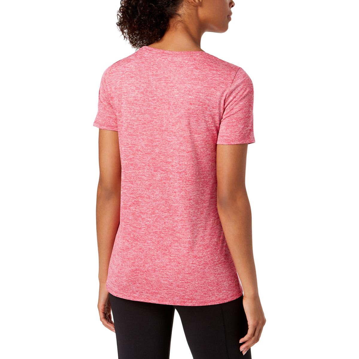 Nike Womens Pink Dri-Fit Yoga Training T-Shirt Athletic L BHFO 7404 | eBay