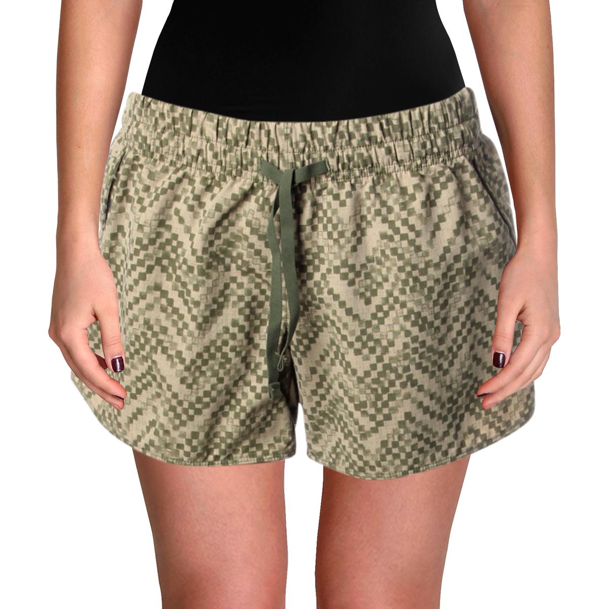 The North Face Womens Green Fitness Training Shorts Athletic XS BHFO ...