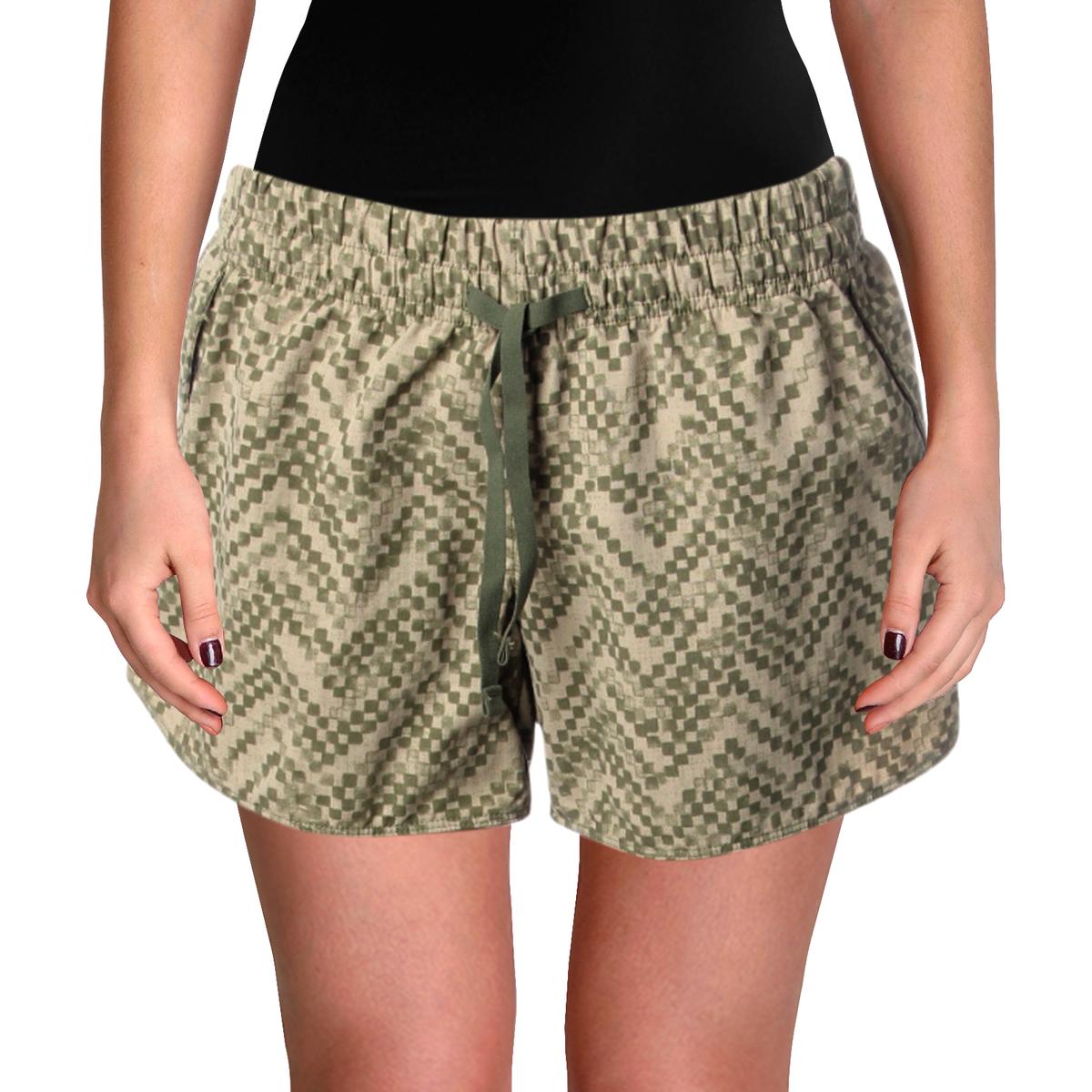 green north face shorts