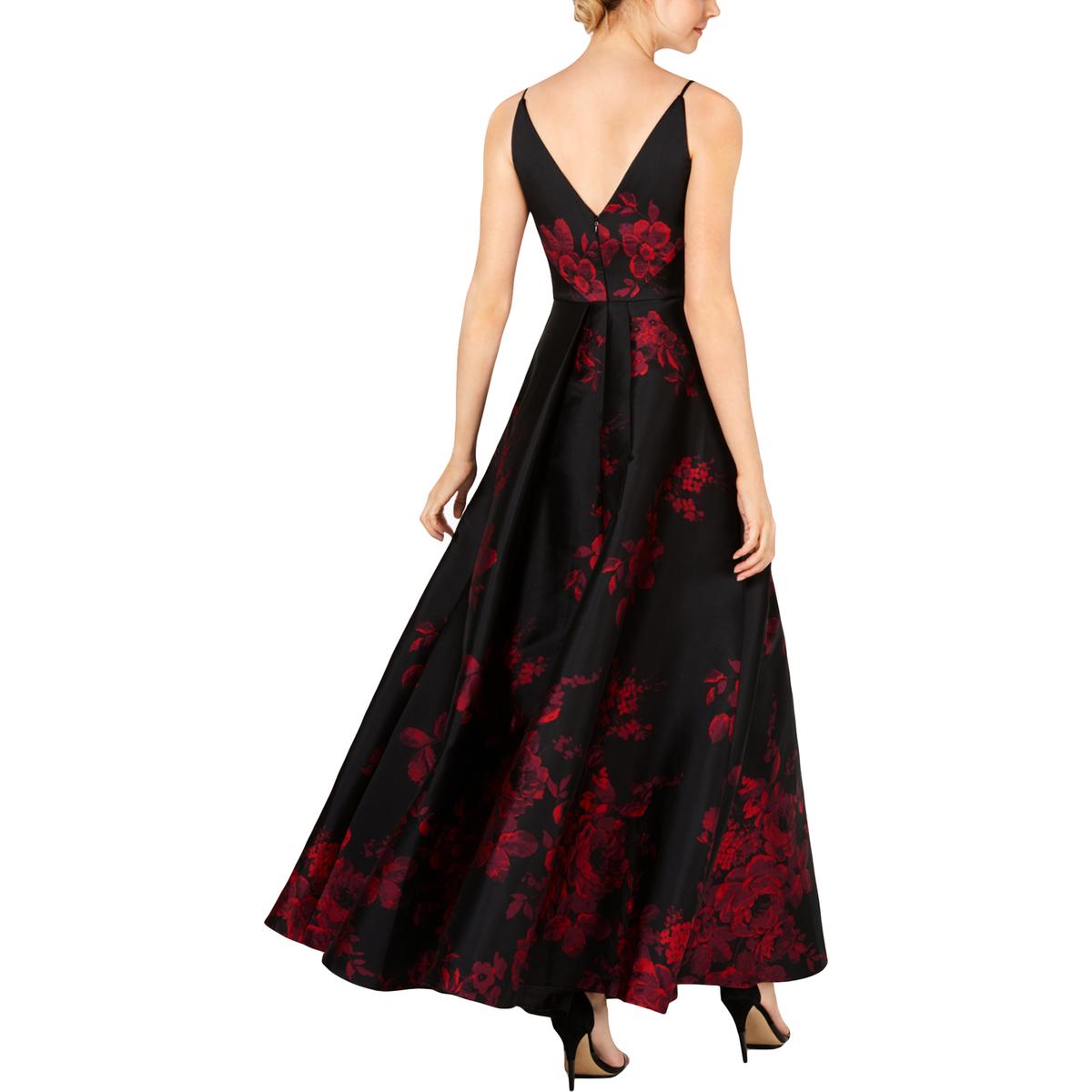 calvin klein floral gown