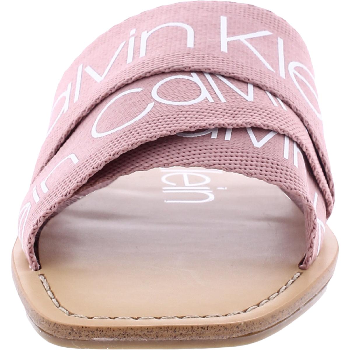 women's bainy logo flat sandals