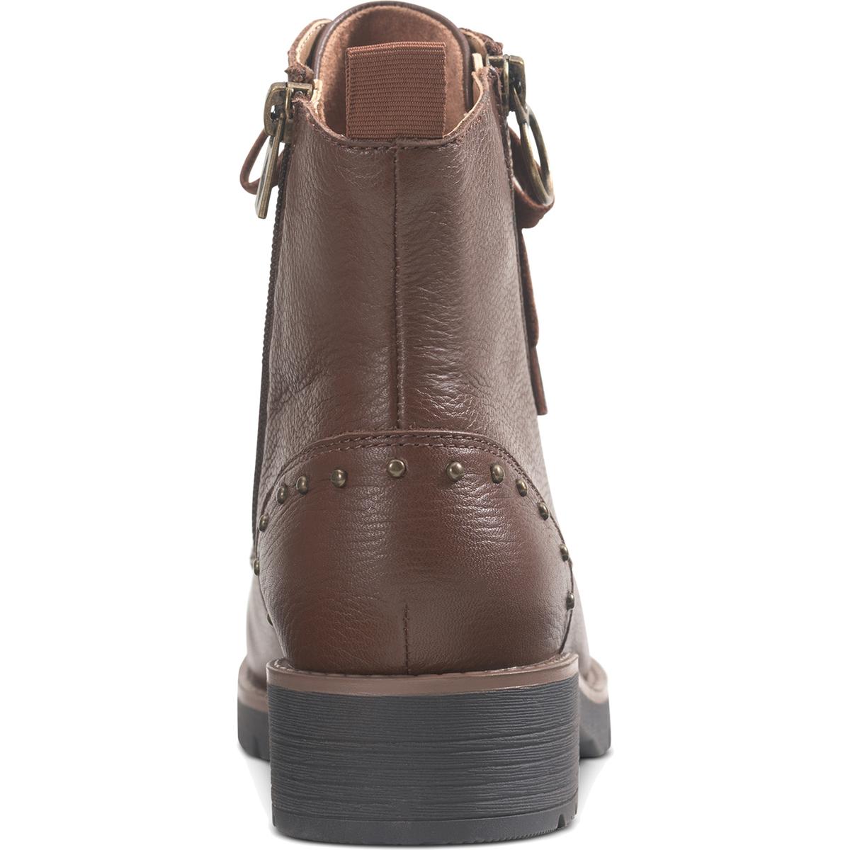 tatum leather and logo combat boot