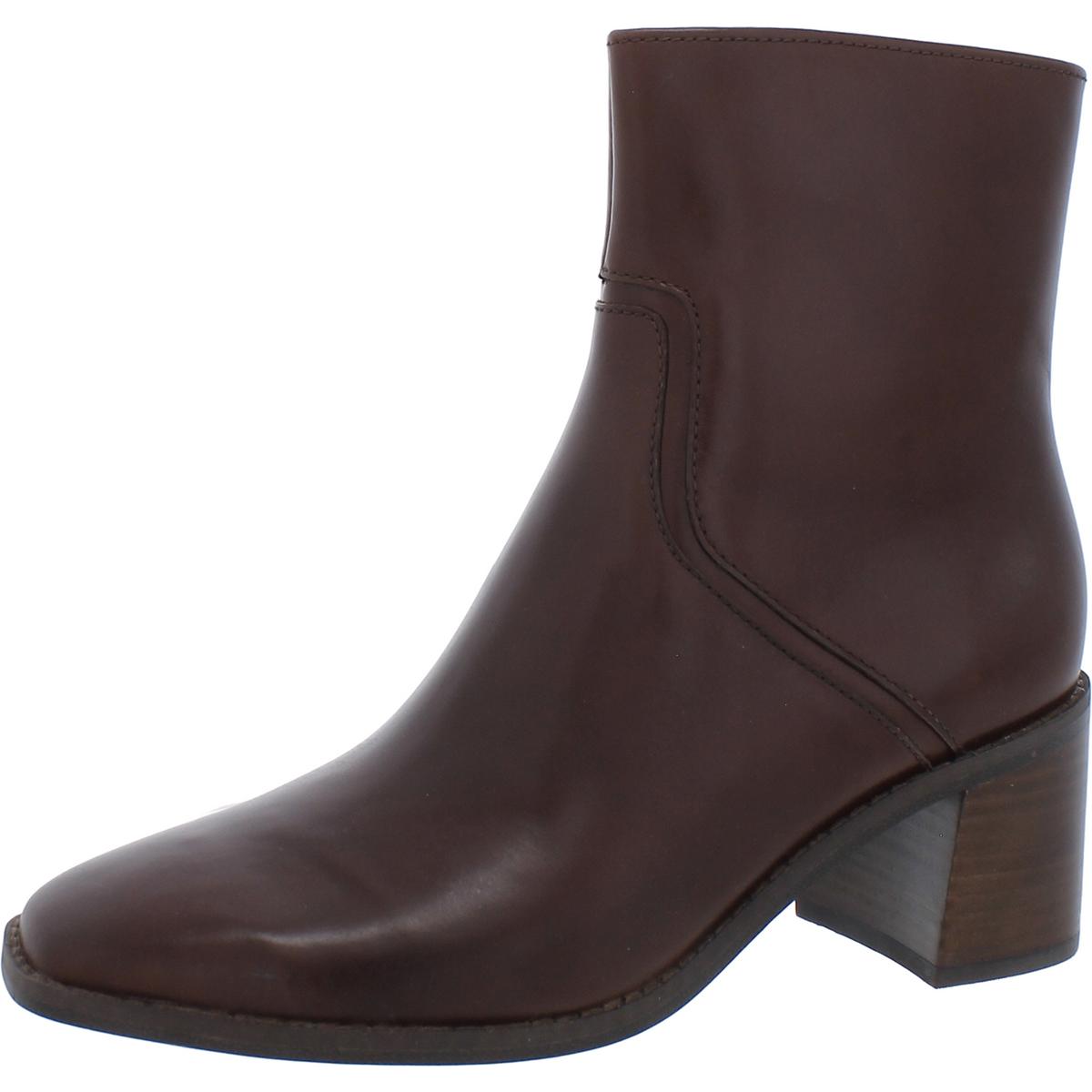 27 Редактировать Женские ботильоны Erica Brown из коричневой кожи, размер 7,5, средний (B,M), BHFO 1724