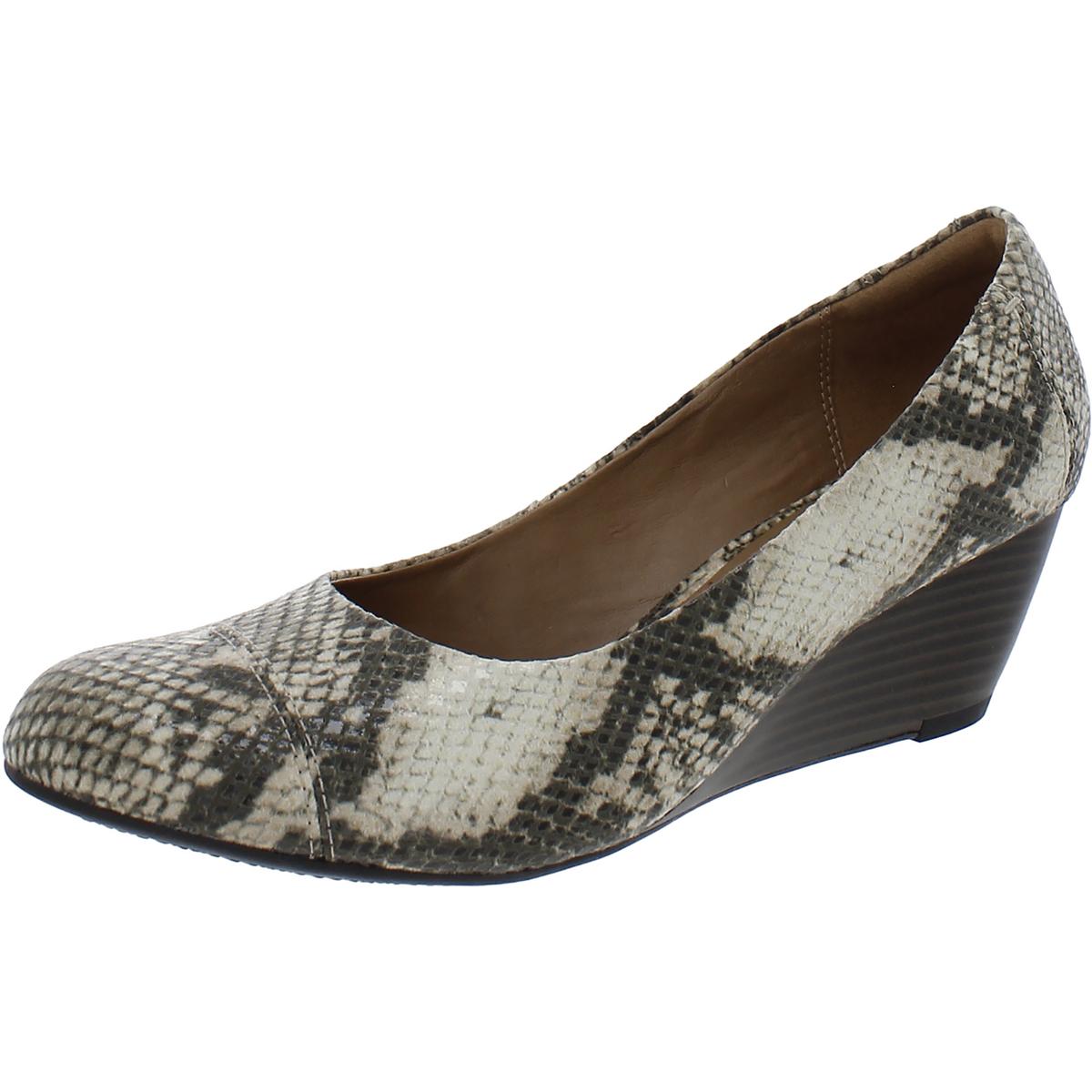 Женские туфли Clarks Brielle Chanel бежевого цвета на танкетке 8,5 см (B,M) BHFO 2905
