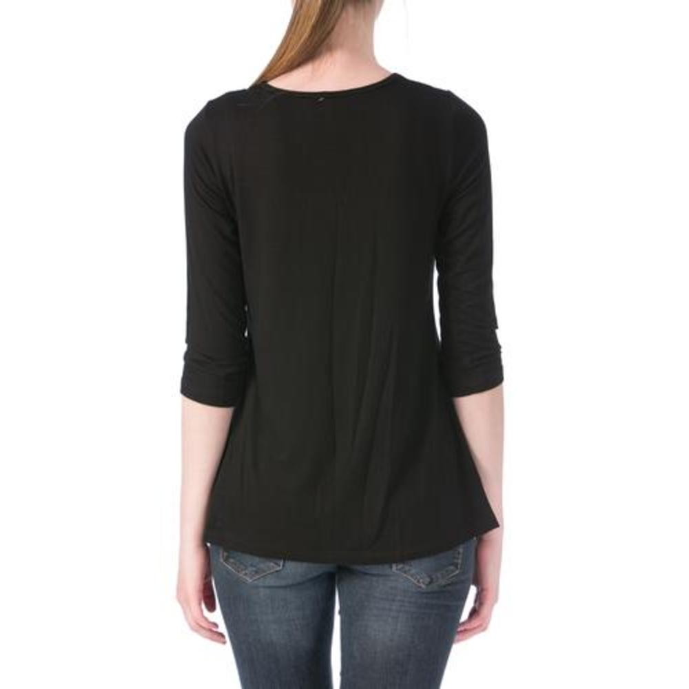 Miraclebody 2234 Womens Jersey Slimming Pleated Tunic Top Shirt BHFO | eBay