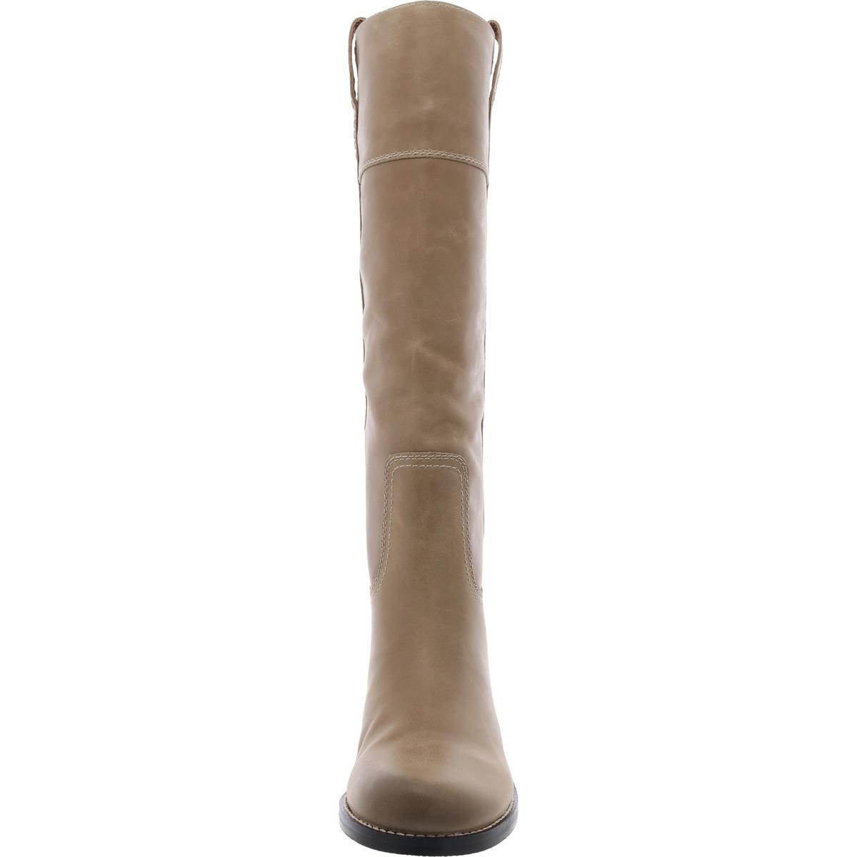 Lucky Brand Womens Hybiscus Leather Riding Tall Knee-High Boots Shoes BHFO 9370 - Picture 13 of 16
