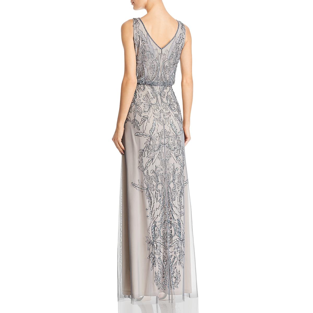 blouson evening gown